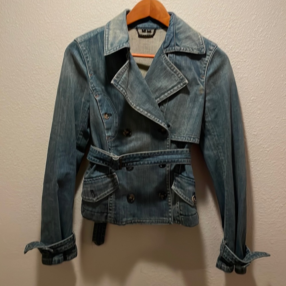 Theory jean jacket, size Medium
